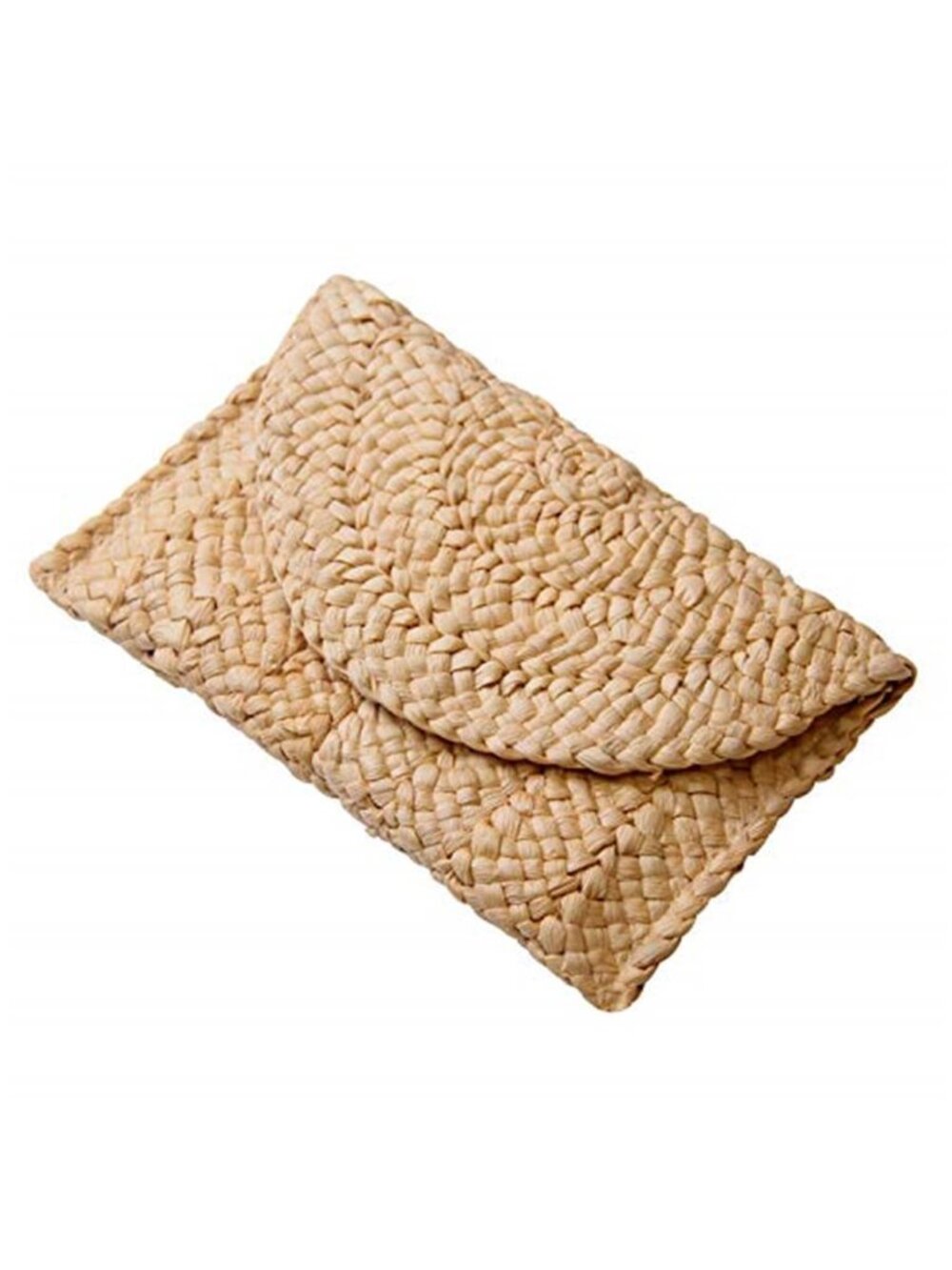 Straw Clutch Purses for Women Summer Beach Bags Envelope Woven